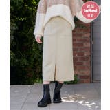 【雑誌InRed1月号掲載】フェイクスエードスカート【親子コーデ】 | ikka  | 詳細画像1 