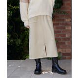 【雑誌InRed1月号掲載】フェイクスエードスカート【親子コーデ】 | ikka  | 詳細画像2 