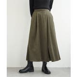 ベロアツイルラップ風スカーチョ | ikka  | 詳細画像7 