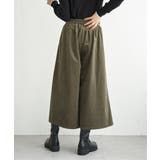 ベロアツイルラップ風スカーチョ | ikka  | 詳細画像8 