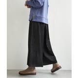 ベロアツイルラップ風スカーチョ | ikka  | 詳細画像18 