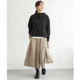 ベロアツイルラップ風スカーチョ | ikka  | 詳細画像24 