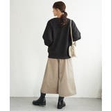 ベロアツイルラップ風スカーチョ | ikka  | 詳細画像28 