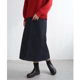 デニムロングスカート | ikka  | 詳細画像7 