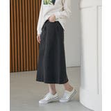 デニムロングスカート | ikka  | 詳細画像14 