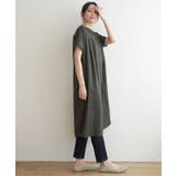 レーヨン麻 半袖2WAYワンピース | ikka  | 詳細画像11 