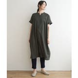 レーヨン麻 半袖2WAYワンピース | ikka  | 詳細画像12 