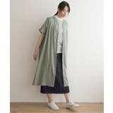 レーヨン麻 半袖2WAYワンピース | ikka  | 詳細画像13 