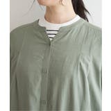 レーヨン麻 半袖2WAYワンピース | ikka  | 詳細画像18 