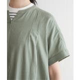 レーヨン麻 半袖2WAYワンピース | ikka  | 詳細画像19 