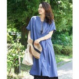 レーヨン麻 半袖2WAYワンピース | ikka  | 詳細画像1 