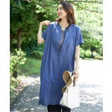 レーヨン麻 半袖2WAYワンピース | ikka  | 詳細画像3 