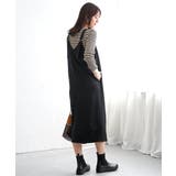 【親子コーデ】前後2WAYバックル付きジャンパースカート | ikka | 詳細画像14