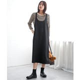 【親子コーデ】前後2WAYバックル付きジャンパースカート | ikka | 詳細画像16