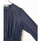 バンドカラーウエストドロストワンピース | ikka  | 詳細画像21 