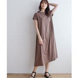 コーヒー | バックリボンカットワンピース | ikka