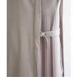 異素材配色切り替えワンピース | ikka  | 詳細画像15 