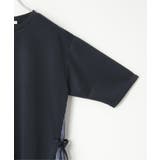 【親子コーデ】異素材切り替えサイドリボンワンピース | ikka  | 詳細画像12