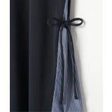 【親子コーデ】異素材切り替えサイドリボンワンピース | ikka  | 詳細画像14