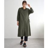 コットンスキッパーシャツワンピース | ikka  | 詳細画像12 