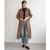 コットンスキッパーシャツワンピース | ikka  | 詳細画像17 