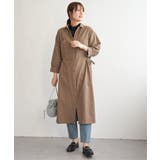 コットンスキッパーシャツワンピース | ikka  | 詳細画像20 