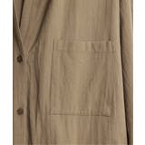 コットンスキッパーシャツワンピース | ikka  | 詳細画像24 