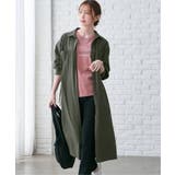 コットンスキッパーシャツワンピース | ikka  | 詳細画像5 