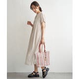 ウェストギャザーシャツワンピース | ikka  | 詳細画像3 