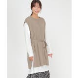 コーヒー | ニットベストアンサンブルワンピース | ikka