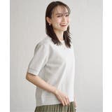 ラメパフプルオーバープリーツスカートセット | ikka  | 詳細画像3 