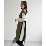 【2点セット】サイドボタンニットベストセットワンピース | ikka | 詳細画像5