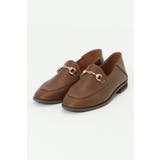 ホワイト | バブーシュビットローファー | ikka 