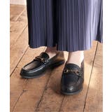 ブラック | ラクチンビットローファー | ikka