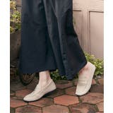 オフホワイト | 洗えるニットローファー | ikka