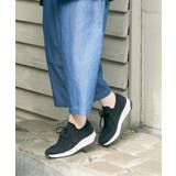 ブラック | 洗えるニットスニーカー | ikka 