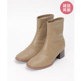 ベージュ | 【雑誌InRed11月号掲載】ストレッチヒールブーツ | ikka 