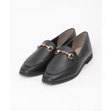 ブラック | 【雑誌InRed web10月号掲載】やわらかビットローファー | ikka 