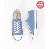 ブルー | 【雑誌InRed5月号掲載】撥水キャンバススニーカー【伸びる靴ひも】 | ikka 