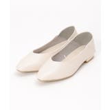 ホワイト | スクエアヒールパンプス | ikka 