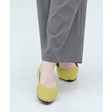 洗えるニットペタンコパンプス | ikka  | 詳細画像4 