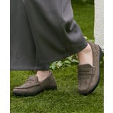 フェイクスエードローファー | ikka  | 詳細画像1 