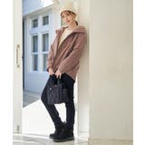 ムートンショートヒールブーツ | ikka  | 詳細画像11 