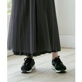 【雑誌InRed11月号掲載】サテンスエードコンビスニーカー | ikka  | 詳細画像5 