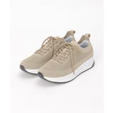 グレー | 洗えるニットスニーカー | ikka 