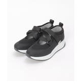 ブラック | ベルクロスニーカー | ikka 