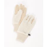 アイボリー | 防風ボア手のひらジャージグローブ | ikka