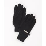 防風ボア手のひらジャージグローブ | ikka | 詳細画像1