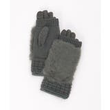 3WAYファー&ニットグローブ | ikka | 詳細画像18