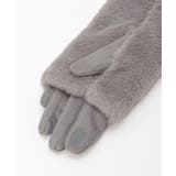 3WAYファー&スエードグローブ | ikka  | 詳細画像5 